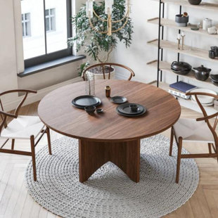 72 inches Round Dining Tables You ll Love Wayfair